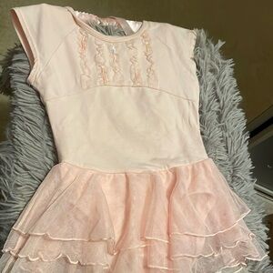 Danskin Ballet Leotard with Sequin Detail and Skirt